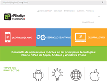 Tablet Screenshot of aplicativa.net